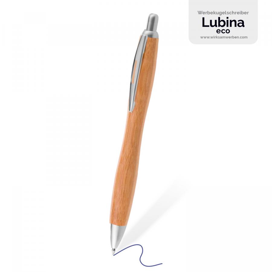 Eleganter Kugelschreiber aus Bambus, bereit fr individuelle Anpassungen und nachhaltige Werbeaktionen.